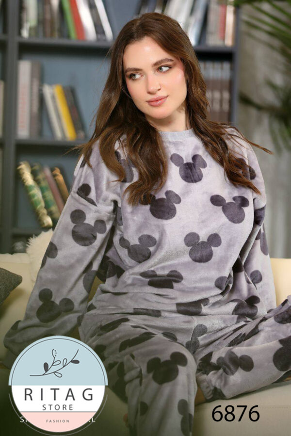 Winter Women Pajama Smile - Image 4