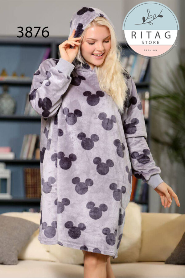 Winter Women Pajama Smile - Image 3