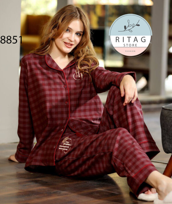 Winter Women Pajama Smile - Image 4