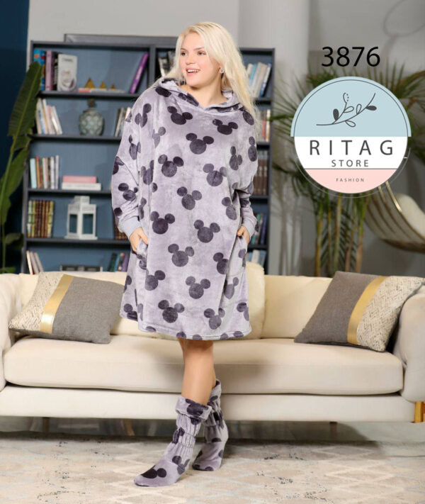 Winter Women Pajama Smile - Image 5