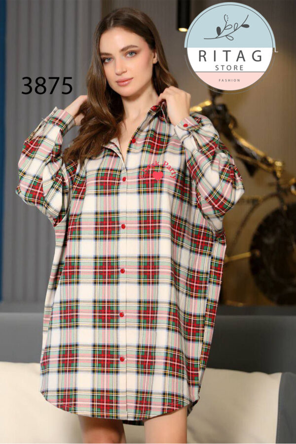 Winter Women Pajama Smile - Image 3
