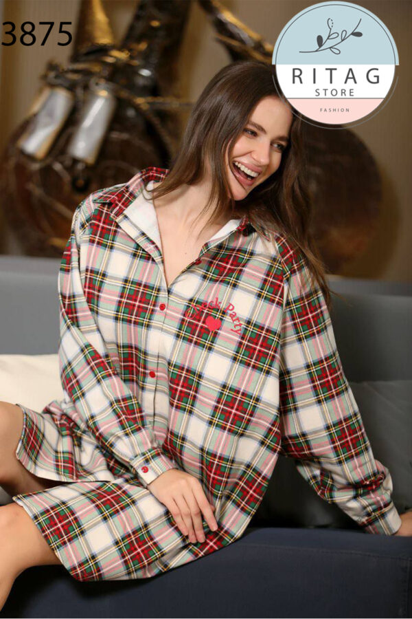 Winter Women Pajama Smile - Image 4