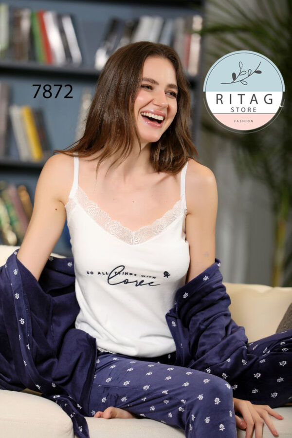 Winter Women Pajama Smile - Image 5