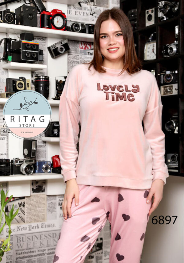 Winter Women Pajama Smile - Image 3