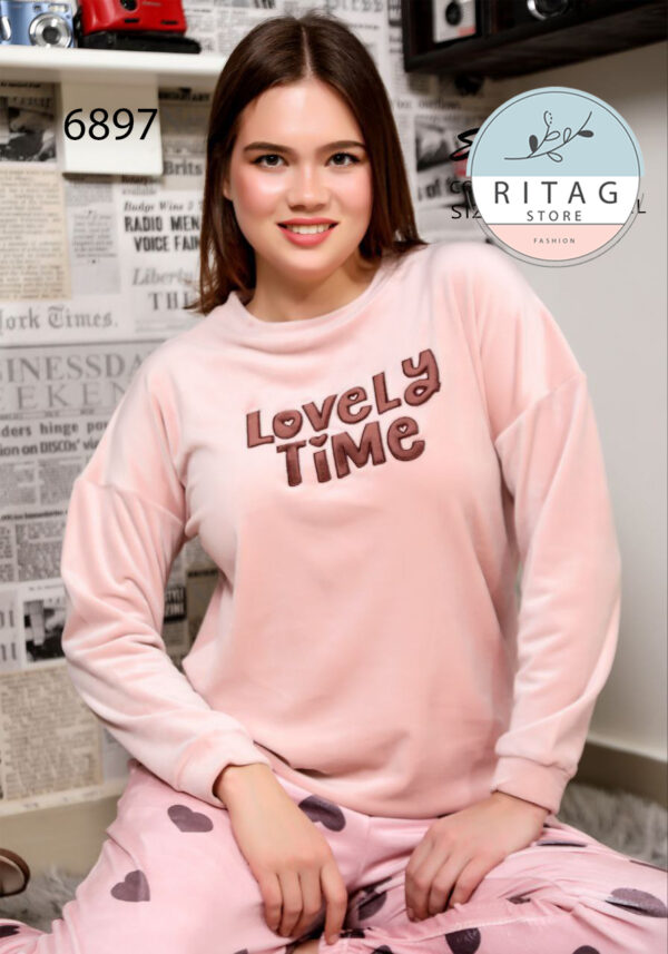 Winter Women Pajama Smile - Image 4