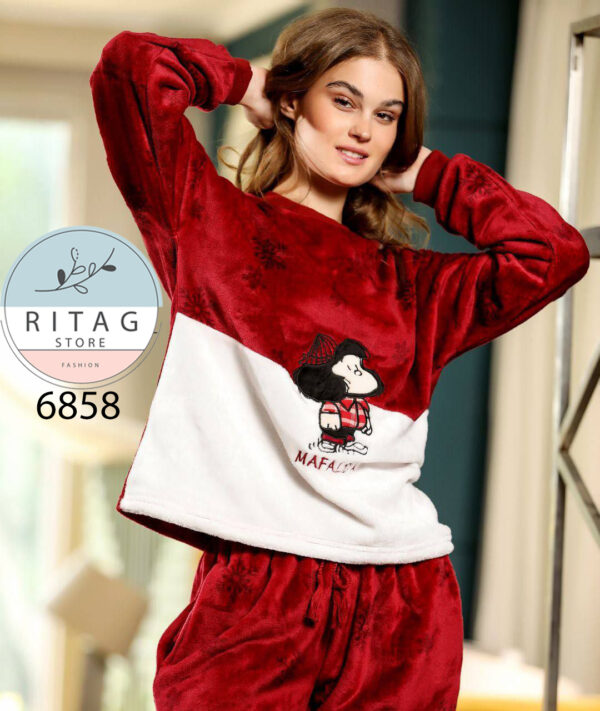 Winter Women Pajama Smile