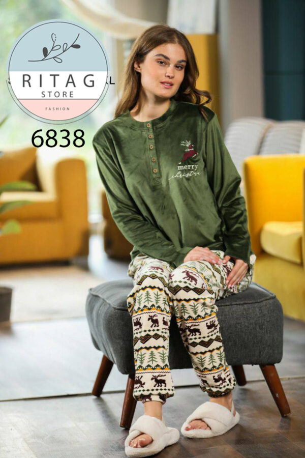 Winter Women Pajama Smile - Image 5