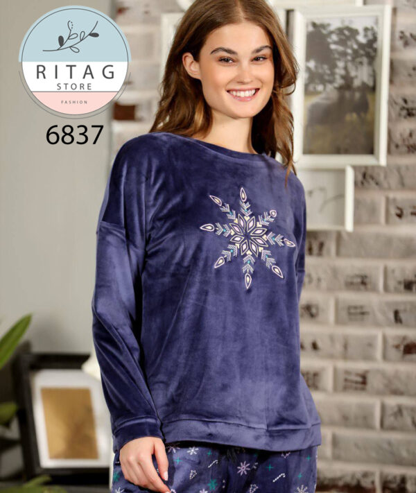 Winter Women Pajama Smile "Regular Sizes & Big Sizes" - Image 2