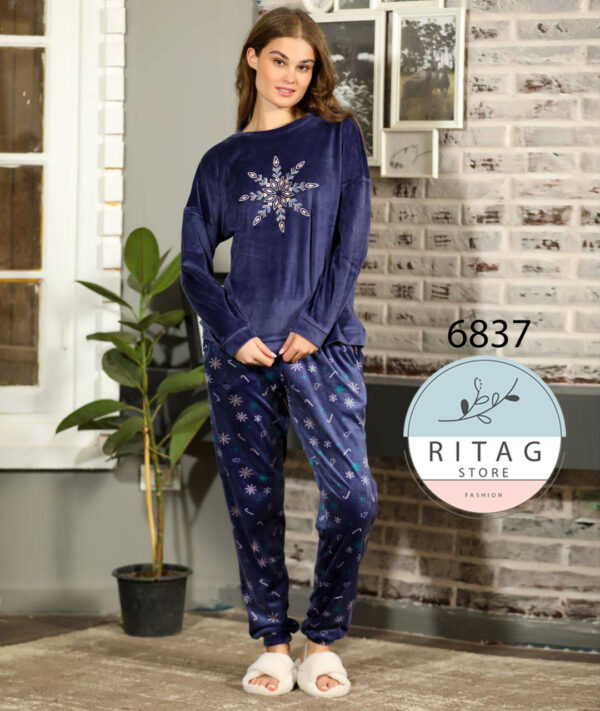 Winter Women Pajama Smile "Regular Sizes & Big Sizes" - Image 3