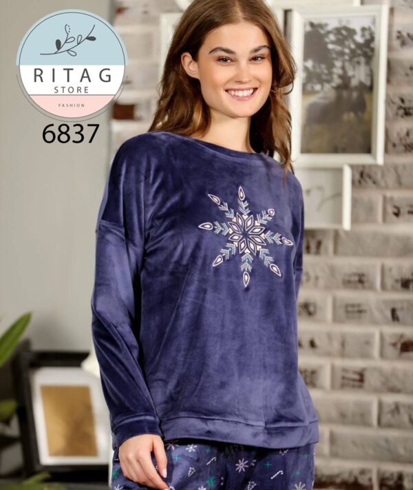 Winter Women Pajama Smile "Regular Sizes & Big Sizes" - Image 4