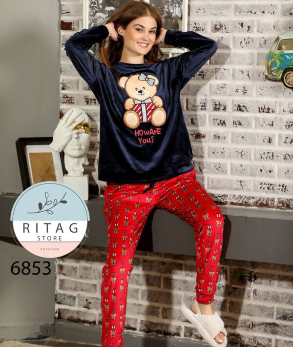 Winter Women Pajama Smile"Regular Sizes & Big Sizes" - Image 3