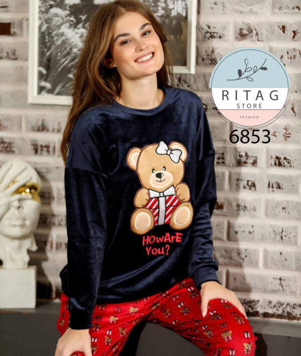 Winter Women Pajama Smile"Regular Sizes & Big Sizes" - Image 4