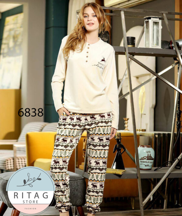 Winter Women Pajama Smile - Image 8