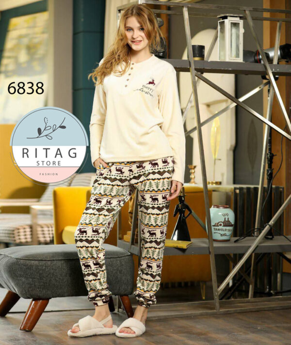 Winter Women Pajama Smile - Image 7