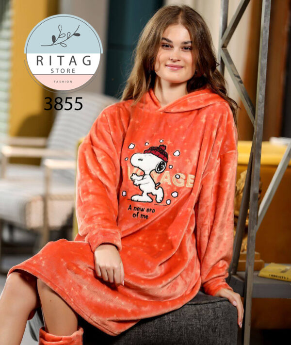 Winter Women Pajama Smile - Image 2