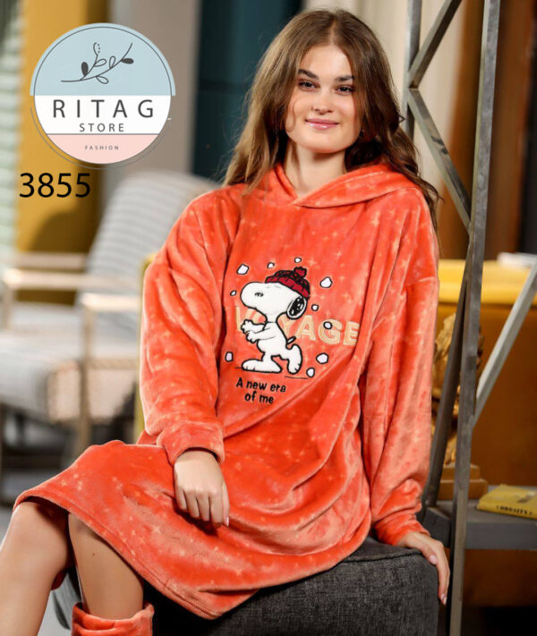 Winter Women Pajama Smile - Image 3