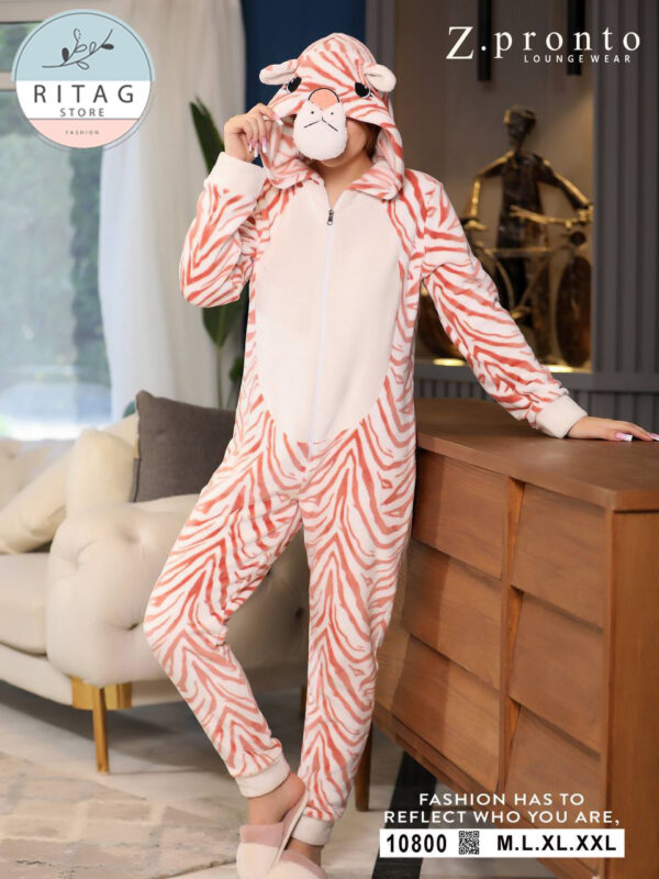 Winter Women Velvet Jumpsuit Z-Pronto - Image 3