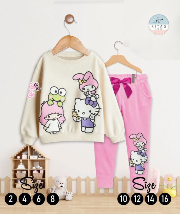 Girls Autumn Pajama - Image 2