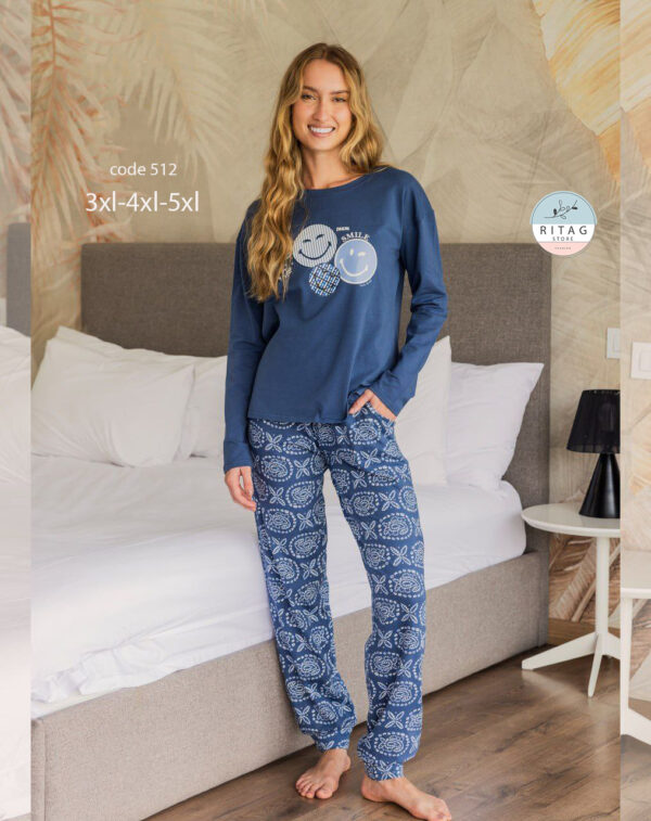 Summer Pajamas Alma "Big Size"