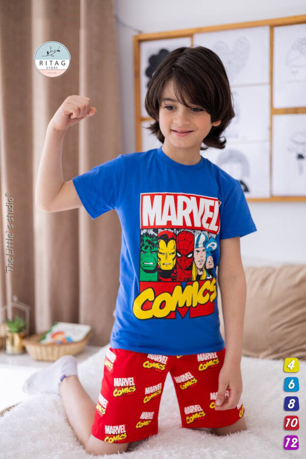Boy's marvel pajama