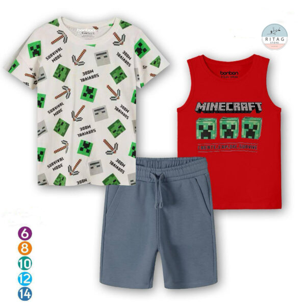 Boys Pajama 3PSC - Image 2