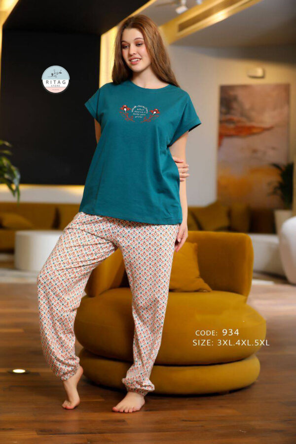 Summer Pajamas Fruta "Big Size" - Image 3