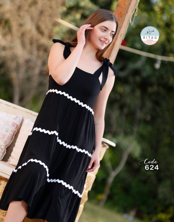 Summer Women Short Dress Pineapple - Image 2