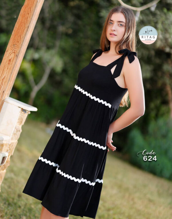 Summer Women Short Dress Pineapple - Image 3