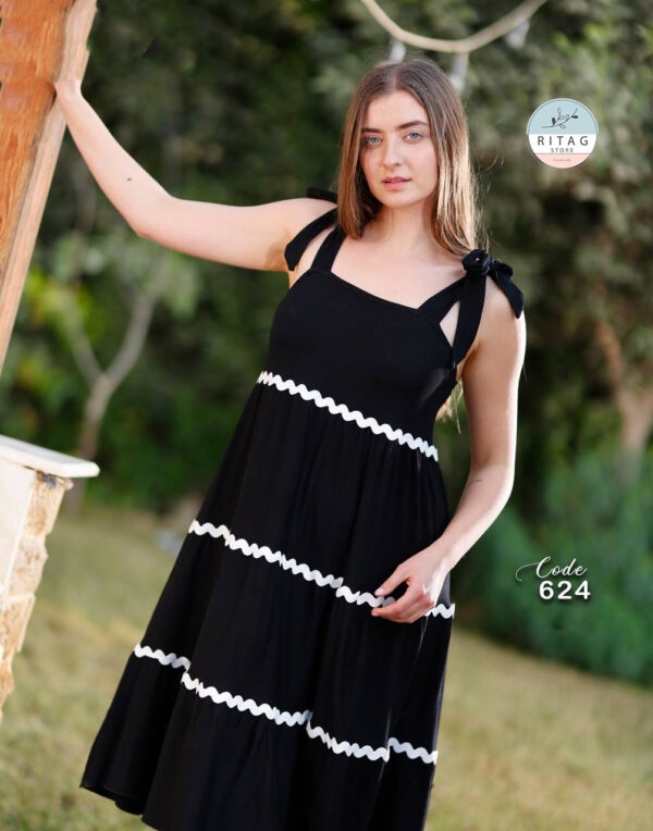 Summer Women Short Dress Pineapple - Image 5