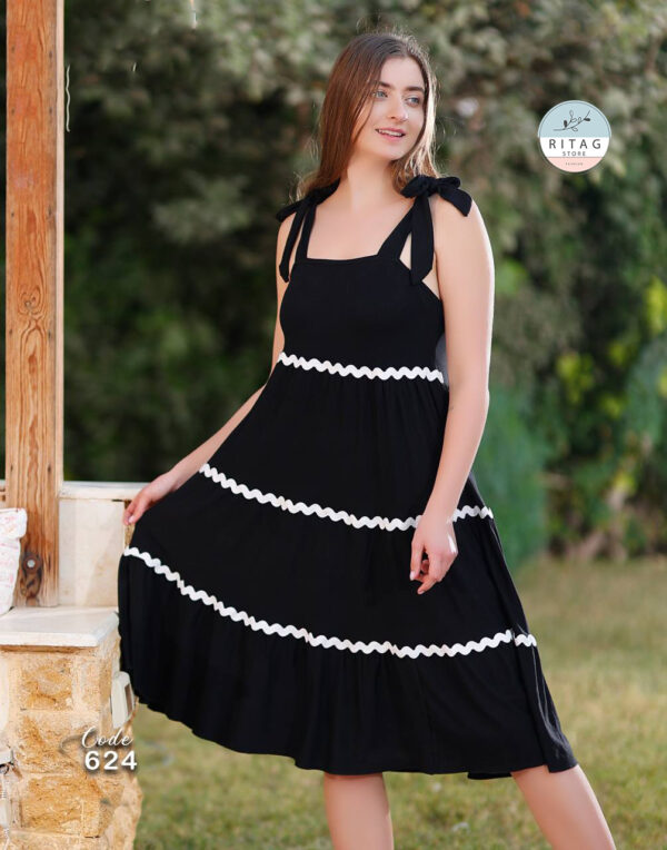 Summer Women Short Dress Pineapple - Image 6