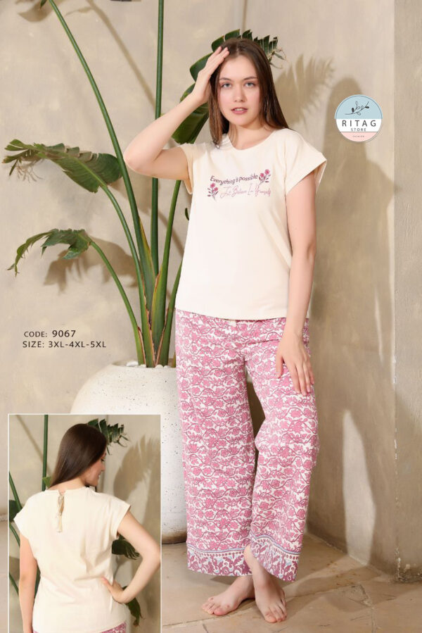 Summer Pajamas Smile "Big Size" - Image 4