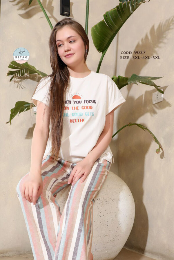 Summer Pajamas Smile "Big Size" - Image 3