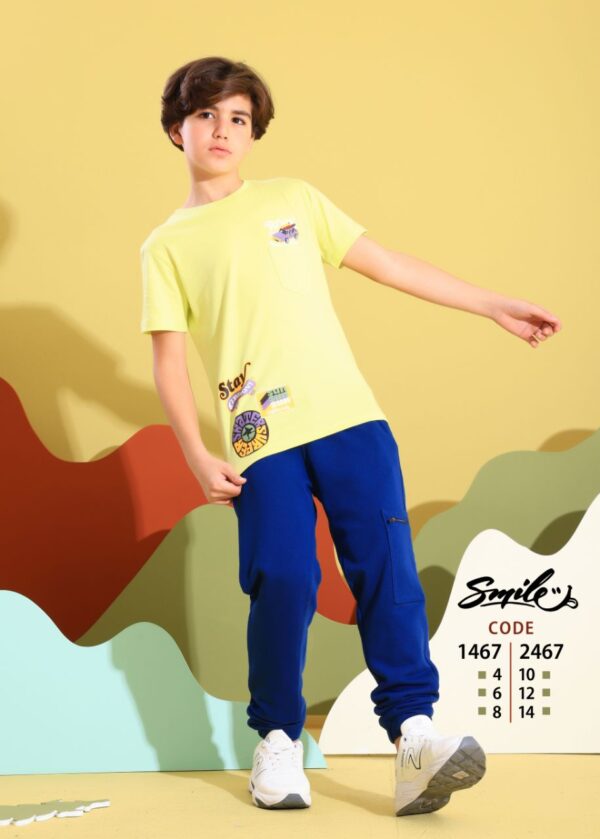 Boys Pajamas Smile - Image 2