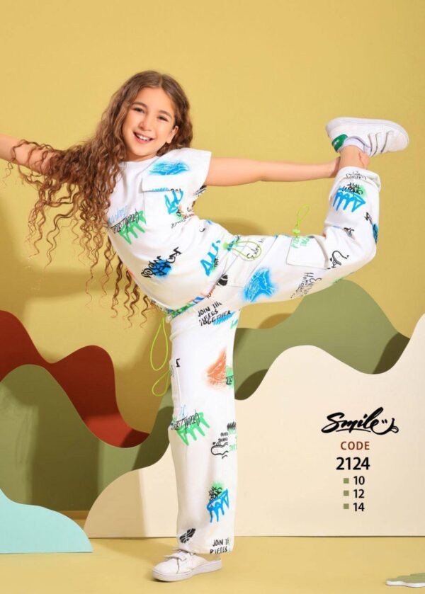 Girls Pajamas Smile - Image 4