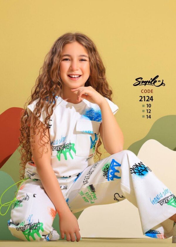 Girls Pajamas Smile - Image 3