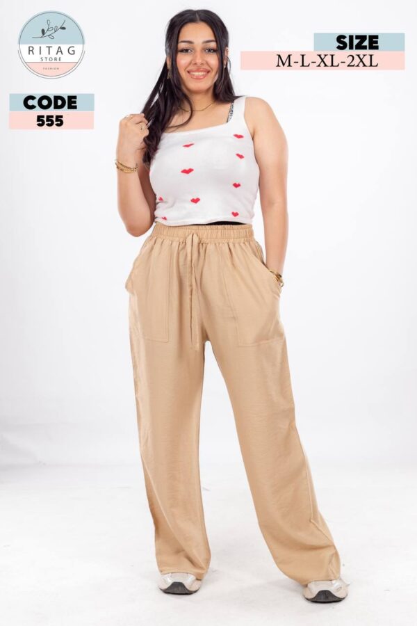 Women Pants linen - Image 2