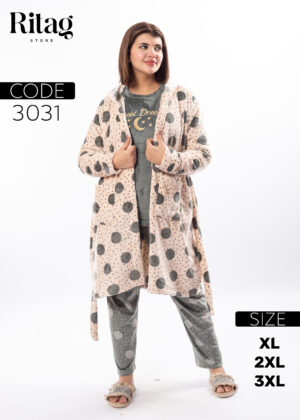 winter pajamas Ritag 3psc
