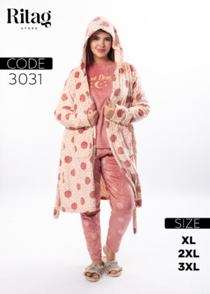 winter pajamas Ritag 3psc