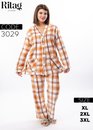 Women’s Check Pajama Set
