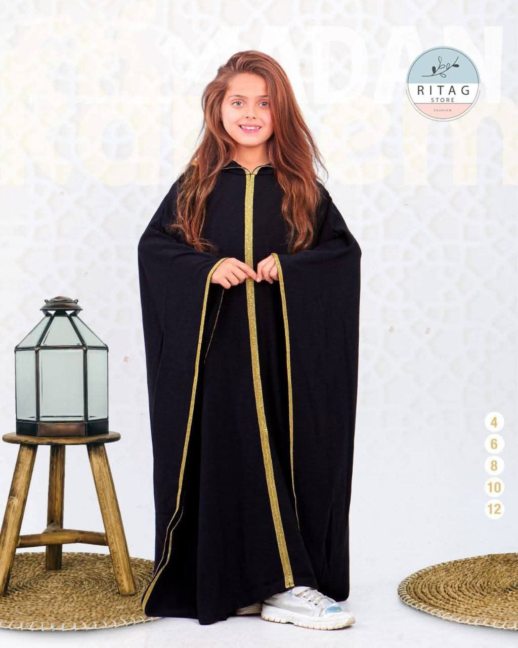 Kids Hooded Jalabiya - Image 9