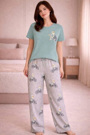 Women’s R Cotton Pajama Set
