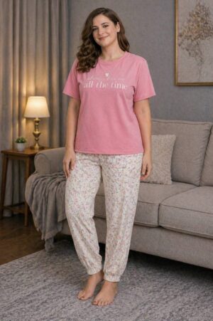 Women’s Cotton Pajama Set R6